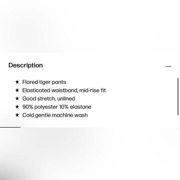 NWT Princess Polly DOCELLA TIGER pants sz 10 - Picture 8 of 9